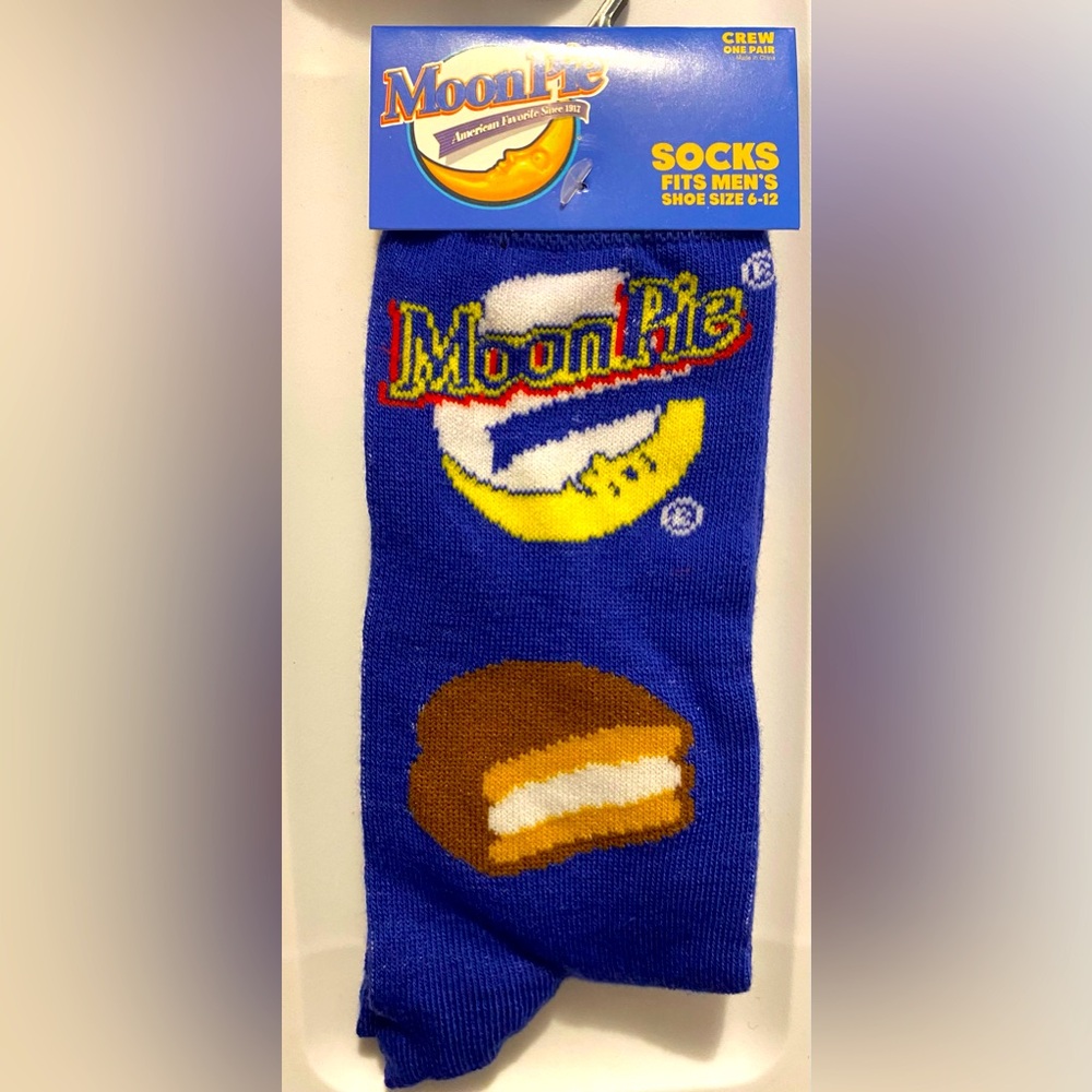 Fun Novelty Socks Featuring Moon Pie Brand